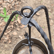 TRIPOD FOR CAMP KETTLE, FOLDABLE, FORGED - FORGED PRODUCTS