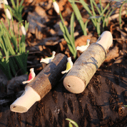 HOLZ-KUCKUCKSPFEIFE MIT 2 VÖGEL BUNT - HOLZFIGUREN