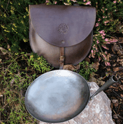 ÉTUI EN CUIR POUR POÊLE - BUSHCRAFT