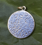 SACRED LOTUS FLOWER, SILVER PENDANT - PENDANTS