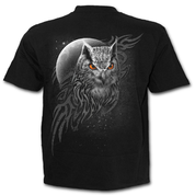 WINGS OF WISDOM - FRONT PRINT T-SHIRT BLACK - MEN'S T-SHIRTS, SPIRAL DIRECT