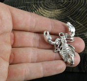 SCORPION, L'ÉTAIN PENDENTIF - BIJOUX ANIMALIERS