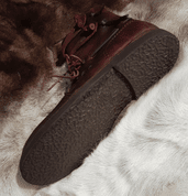 EARLY MEDIEVAL ANKLE SHOES, CUSTOM MADE - VIKING, SLAVIC BOOTS