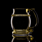 PINT, HISTORICAL GREEN FOREST GLASS - HISTORICAL GLASS