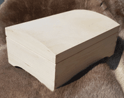 WOODEN CHEST, PINE - WOODEN STATUES, PLAQUES, BOXES