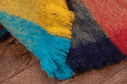 JEWEL CHECK MOHAIR THROW, MOHAIR, WOOL - WOOLEN BLANKETS AND SCARVES, IRELAND