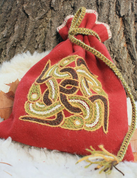 VIKING POCHE, TEXTILE, GOTLAND - BOUTONS EN ÉTAIN ET SACS EN TISSUS