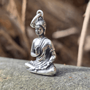 BUDDHA, CHAKRA-ANHÄNGER, AG 925 - ANHÄNGER - SCHMUCK, SILBER