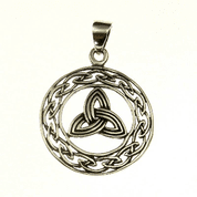 TRIQUETRA, SILVER PENDANT - PENDANTS