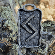 JERA, RUNOVÝ AMULET, ZINEK - RUNE PENDANTS