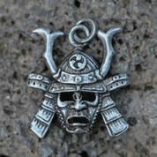 SAMURAI PENDANT, ZINC, ANTIQUE SILVER - ALL PENDANTS, OUR PRODUCTION