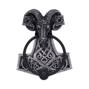 THORS HAMMER DOOR KNOCKER 15.9CM - FIGUREN, LAMPEN