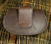 LEATHER BAG WITH FORGED NEEDLE - BAGS, SPORRANS