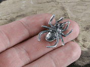 SPIDER, PEWTER PENDANT - ANIMAL PENDANTS