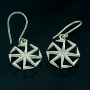 KOLOVRAT, BOUCLES D'OREILLES EN ARGENT - BOUCLES D'OREILLES - BIJOUX HISTORIQUE