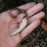 DEER ANTLER, KEY CHAIN - EUROPEAN DEER - DEER ANTLER PRODUCTS