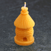 BEE HIVE - BEESWAX CANDLE - CANDLES