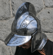 BURGONET, ETCHED HELMET - OTHER HELMETS