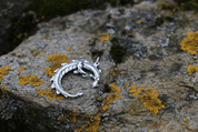 UROBOROS, ANHÄNGER DRACHE, SILBER 925 - ANHÄNGER - SCHMUCK, SILBER