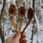 BETULA, CARVED BIRCH SPOON - WOOD - DISHES, SPOONS, COOPERAGE