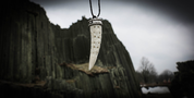 VIKING CARVED ANTLER HORN - PENDENTIFS