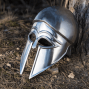 GREEK ITALO CORINTHIAN HELMET, STEEL - ROMAN AND CELTIC HELMETS