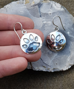 CAT TRACK, EARRINGS, SILVER - MYSTICA SILVER COLLECTION - EARRINGS