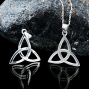 TRIQUETRA, CELTIC PENDANT, STERLING SILVER - PENDANTS