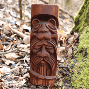VELES, CARVED WOODEN FIGURINE - WOODEN STATUES, PLAQUES, BOXES
