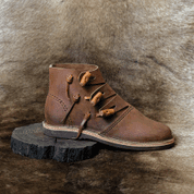 VIKING LEATHER BOOTS - HEDEBY - CHAUSSURES VIKING ET SLAVES