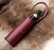 LEATHER WINE  BOTTLE HOLDER VENDEL - FLASQUES ET GOURDES EN CUIR