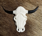 BISON, CARVED ANTLER PENDANT - ANIMAL PENDANTS