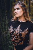 VALKNUT - VIKINSKÉ DÁMSKÉ TRIČKO BAREVNÉ - T-SHIRTS FEMME