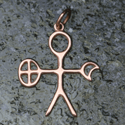 NOAIDI - SAMI SHAMAN, PENDANT, BRONZE - PENDANTS, NECKLACES