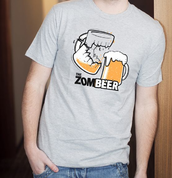 ZOMBEER T-SHIRT - LES T-SHIRTS THE MOUNTAIN ET AUTRES