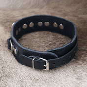 LEATHER COLLAR LINED WITH SOFT FELT - KEYCHAINS, WHIPS, OTHER