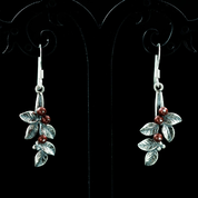 CRANBERRIES, EARRINGS, SILVER - EARRINGS