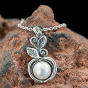 SYLVESTRA, NECKLACE, STERLING SILVER, PEARL - NECKLACES