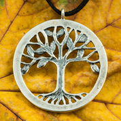 TREE OF LIFE PENDANT - LARGE, STERLING SILVER - PENDANTS