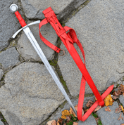LEATHER SCABBARD FOR SWORDS, DE LUXE - SCHWERTZUBEHÖR