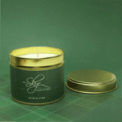 SCOTS PINE TRAVEL CONTAINER - SCENTED CANDLES