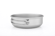 TI5326 TITANIUM BOWL WITH FOLDING HANDLE KEITH - ÉQUIPEMENT EN TITANE