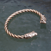 BURG, VIKING BRACELET, BRASS - VIKING, SLAVIC, CELTIC BRACELETS - BRONZE AND BRASS