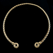 CHIEFTAIN CELTIC TORC, TORQUES EN BRONZE - TORQUES, COLLIERS