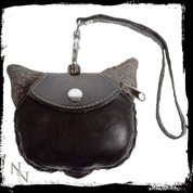 KITTY LEATHER PURSE - WALLETS