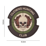 CLOWNS HUNTING CLUB, MULTI PATCH 3D PVC - PATCHES MILITAIRES