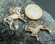 CELTIC HORSE, BRONZE PENDANT - ANIMAL PENDANTS