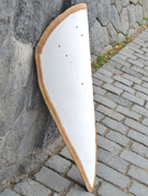 NORMAN SHIELD, KITE SHIELD, COVERED BY LINEN - BATTLE READY SHIELDS