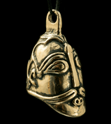 ASKA - VIKING PENDANT, X CENTURY, BRONZE - BRONZE HISTORICAL JEWELS