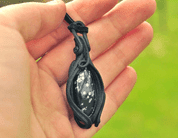 OBSIDIAN - FANTASY PENDANT - PIERRES ET FANTASY